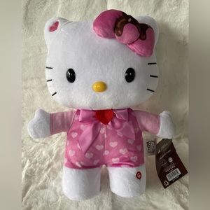 Hello Kitty Valentines Greeter Plush New with Tags